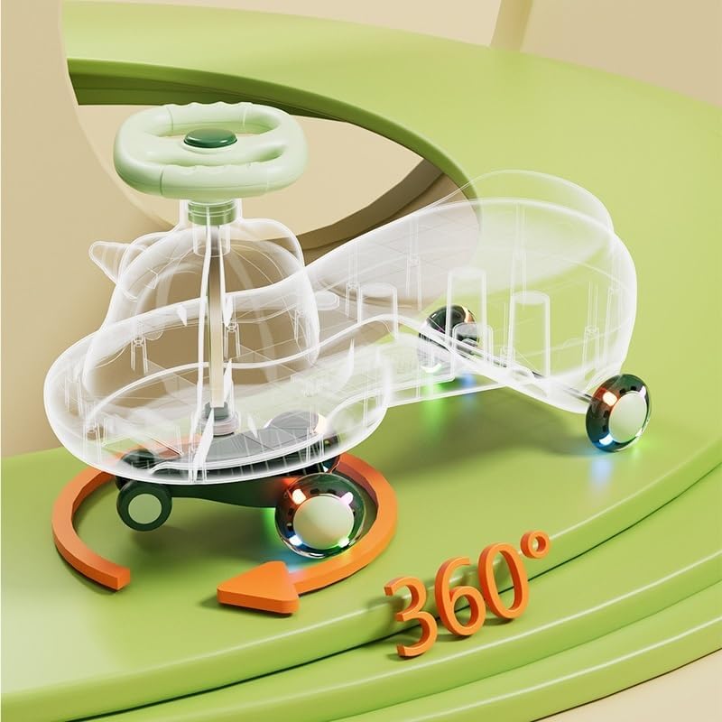 Miniatura 5 de Coche de juguete con luz musical, ruedas intermitentes silenciosas, juguete para niños y niñas de 1 a 6 años (azul, rueda normal)