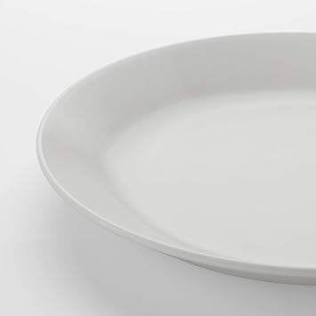 IKEA OFTAST Tatlı Tabağı Beyaz 19 cm