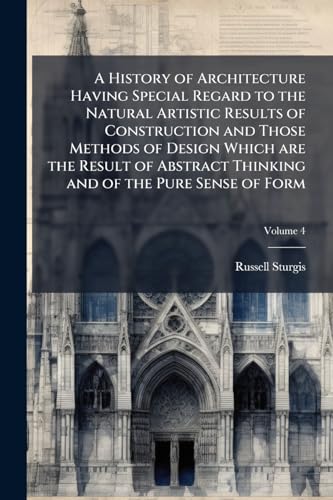 A History of Architecture Having Special Regard to the Natural Artistic Results of Construction and Those Methods of Design Which are the Result of ... and of the Pure Sense of Form; Volume 4