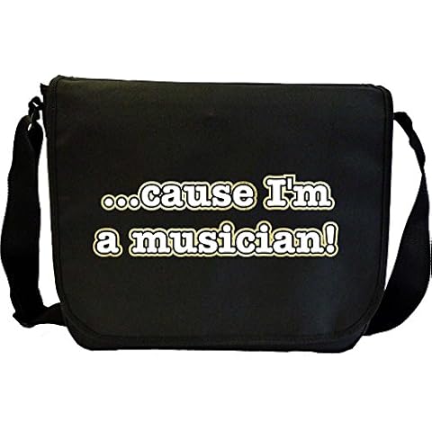 MusicaliTee Music Notation Cause - Sheet Music & Accessory Messenger TRIO Bag Cover
