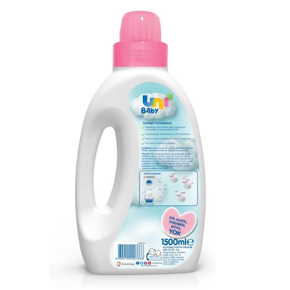 Uni Baby Hipoalerjenik Çamaşır Yumuşatıcısı 1500 ml