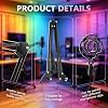 Podcast Equipment Bundle for 2: Voice Changer, Sound Card Mixer & DJ Set – Streaming Mic Kit, Condenser Mics – Singing, Gaming, YouTube, TikTok (Alternative to Focusrite Scarlett 2i2) #1