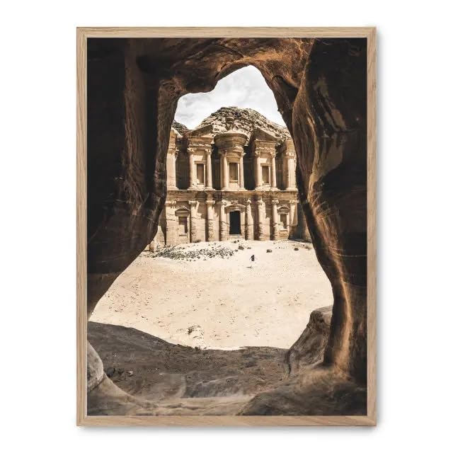 Cuadro Petra Monastery FASE5 décoration murale salon tableau orient design