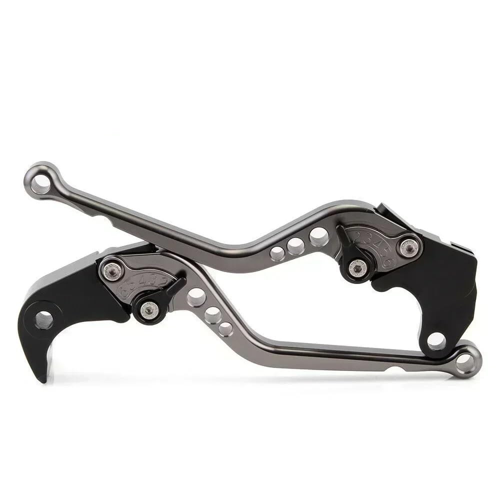 PLIQVBN Clutch Brake shafts Long Motorcycle Accessories Adjustable Brake Clutch Levers for for Hayabusa for GSXR1300 2008-2017