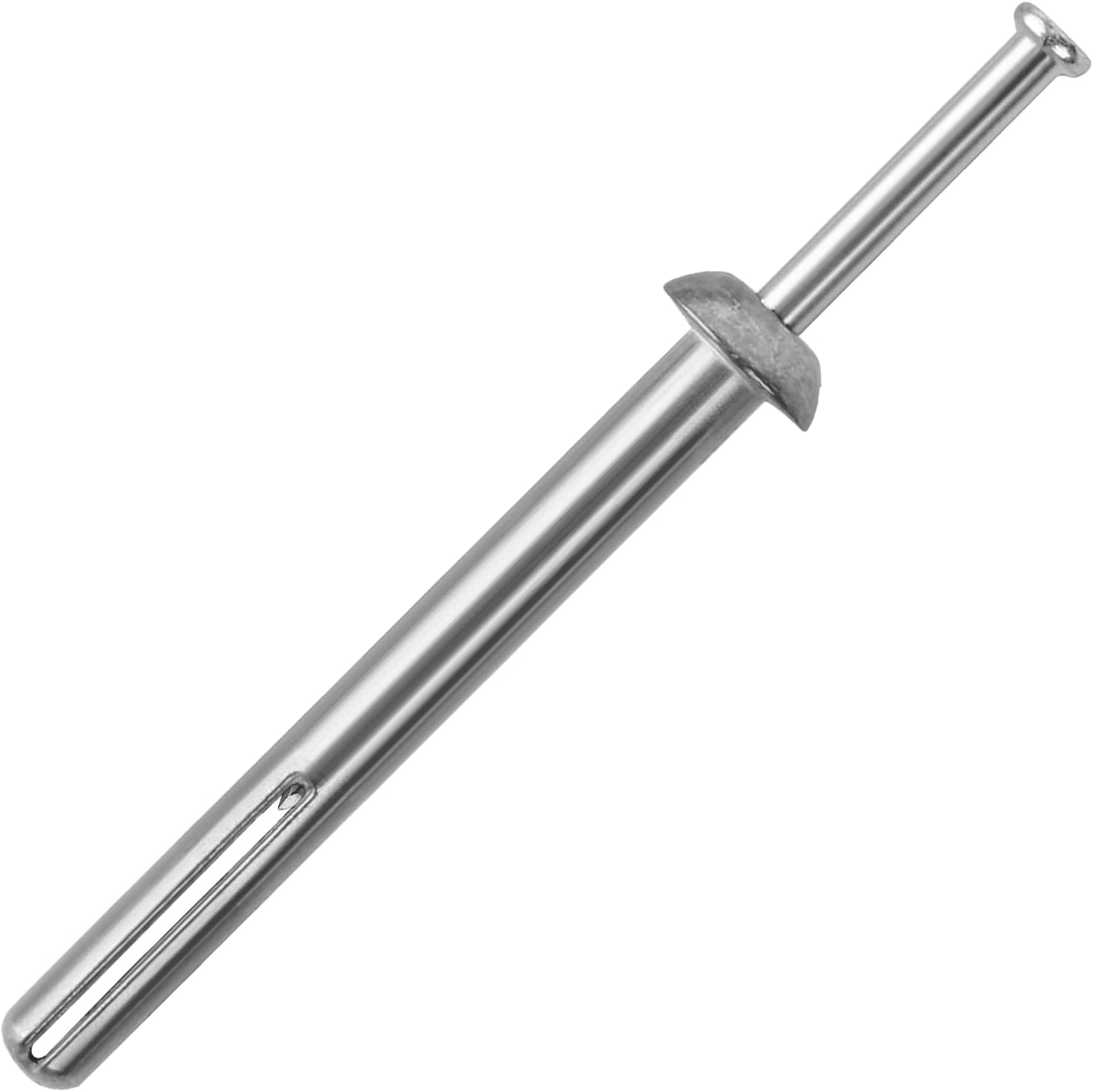 meite 1/4" x 2" Hammer Drive Anchors Zinc-Plated Steel for Concrete Brick Handrails Fixtures - Bulk Case 1000 Pack