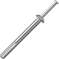 meite 1/4" x 2" Hammer Drive Anchors Zinc-Plated Steel for Concrete Brick Handrails Fixtures - Bulk Case 1000 Pack