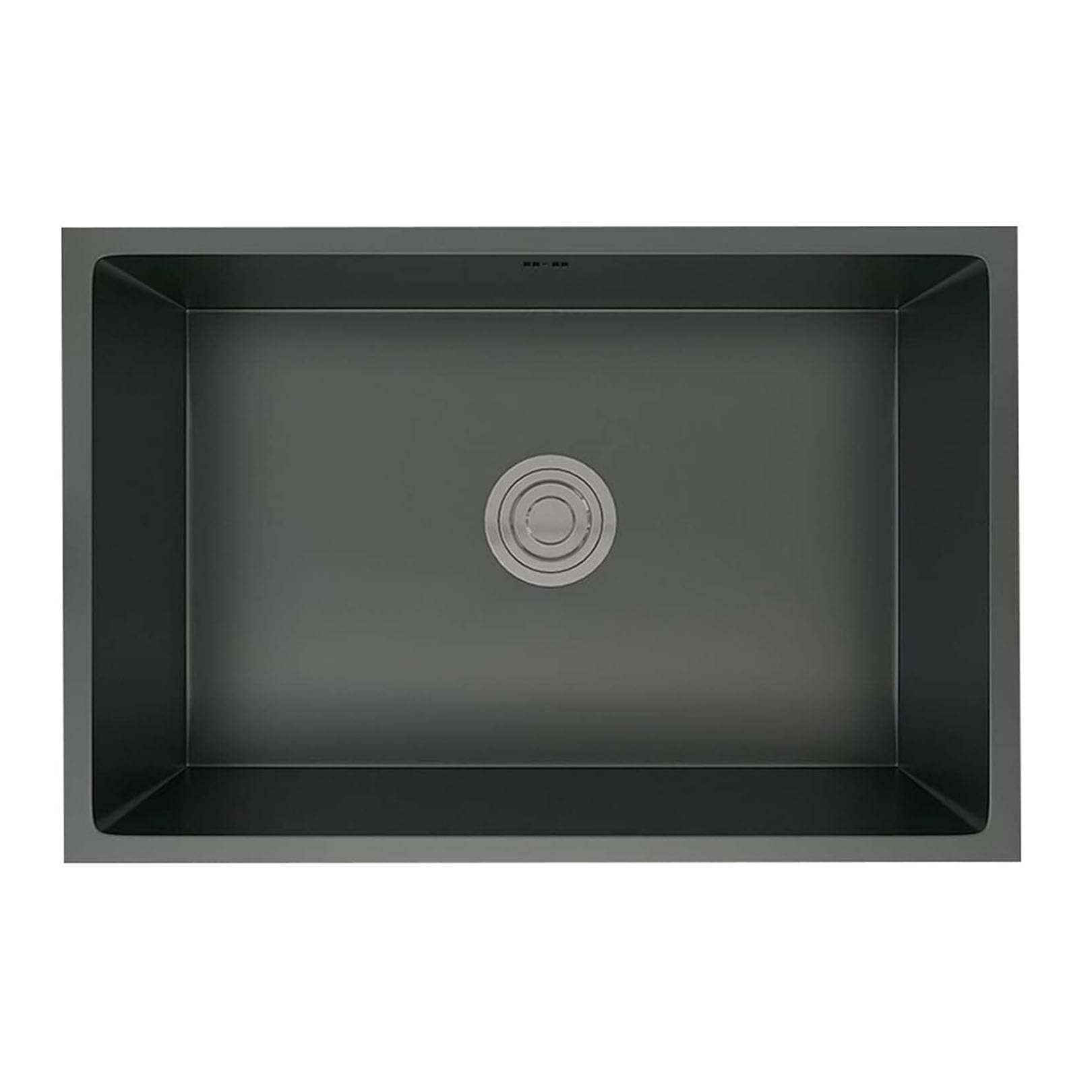 Évier de cuisine à encastrer pour îlot central évier en acier inoxydable 52x40cm