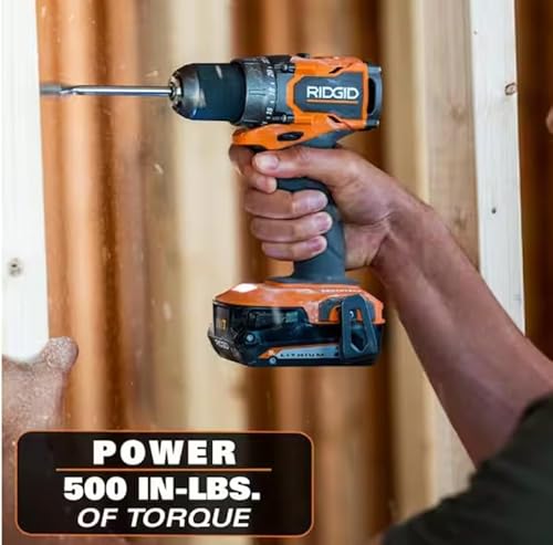 RIDGID 18V SubCompact Brushless Cordless 1/2 in. Drill/Driver Kit with (2) 2.0 Ah Batteries, Charger, and Tool Bag thumbnail 4