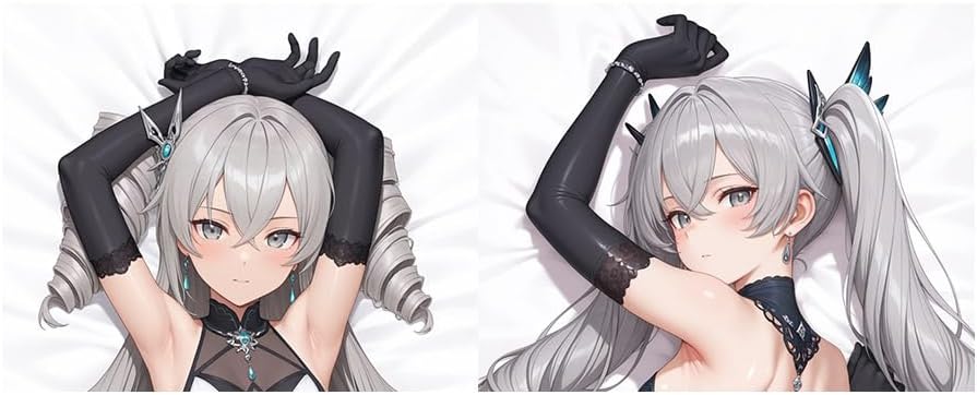 Anime Girl Body Pillow Covers Room Decor Throw Body Pillows Cover for Sofa Bedroom Office Decor 50x160cm