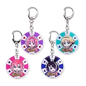 スーパーリオエース2 チップ風 アクリルキーホルダー 4種セット