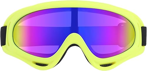 GZTFPQ Gafas de esquí sobre gafas de esquísnowboard para hombres, mujeres y jóvenes, 100% espuma de protección UV, antiarañazos, a prueba de polvo