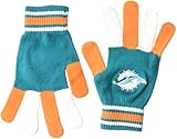 NFL Miami Dolphins Multi color Team Knit Gloves