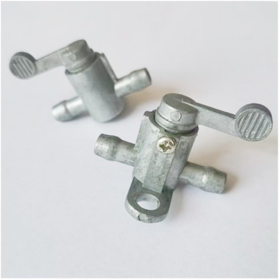2pcs Motorcycle Switch Cock Taps Petcock Fit for Dirt Pit Bike ATV Quad PY50 PW50