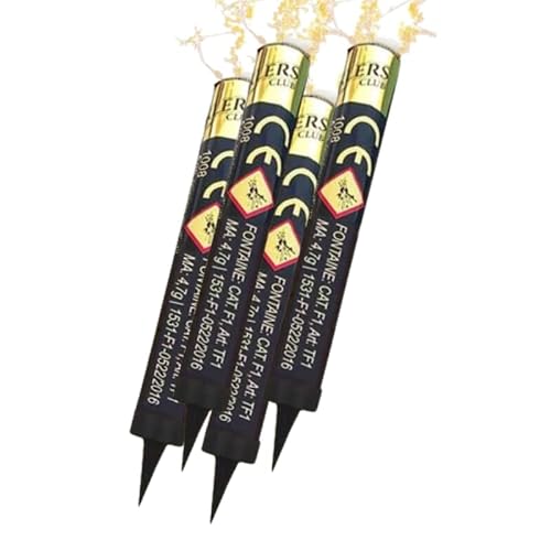 Lot de 4 Fontaines Scintillantes - 60 secondes