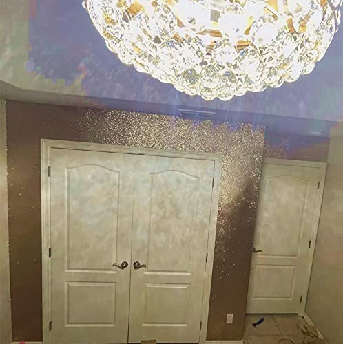 Hiipapery Gold Chunky Glitter Wallpaper, Bling Sequins Peel And Stick Glitter Wallpaper For Walls (17.3" By 197", Gold) #TOP2