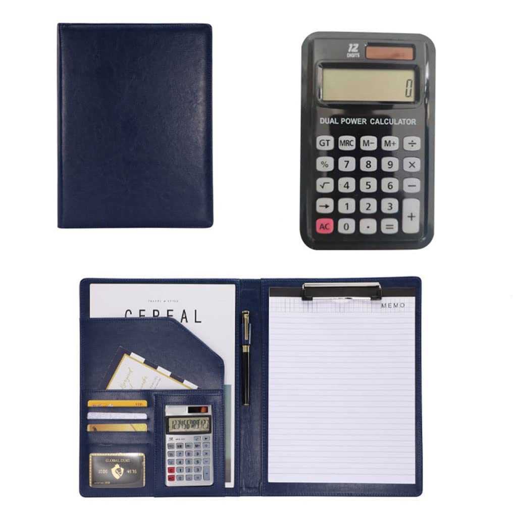 Teczka konferencyjna A4, teczka na padfolio, prezentacja firmowa, dokumenty życiowe, blok, tworzywo PU, motyw biurowy, folio, A4, skórzany segregator dla mężczyzn i kobiet