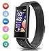 Produktbild LTLJX Fitness Armbanduhr Damen,0.96 Zoll Touch-Farbdisplay Pulsuhr Fitness Tracker IP67 Wasserdicht Sportuhr Smart Watch mit Schrittzähler,Schlafmonitor,Stoppuhr,Schwarz