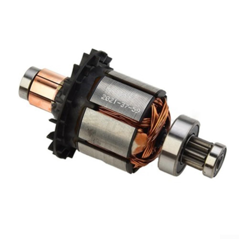Supporto per armatura e spazzola di carbone, parti di ricambio compatibili con utensili elettrici per Dch243 Dch254 Numeri parte N392987 N38403