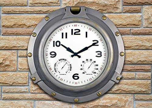 Poolmaster 18" Porthole Clock - Image 3