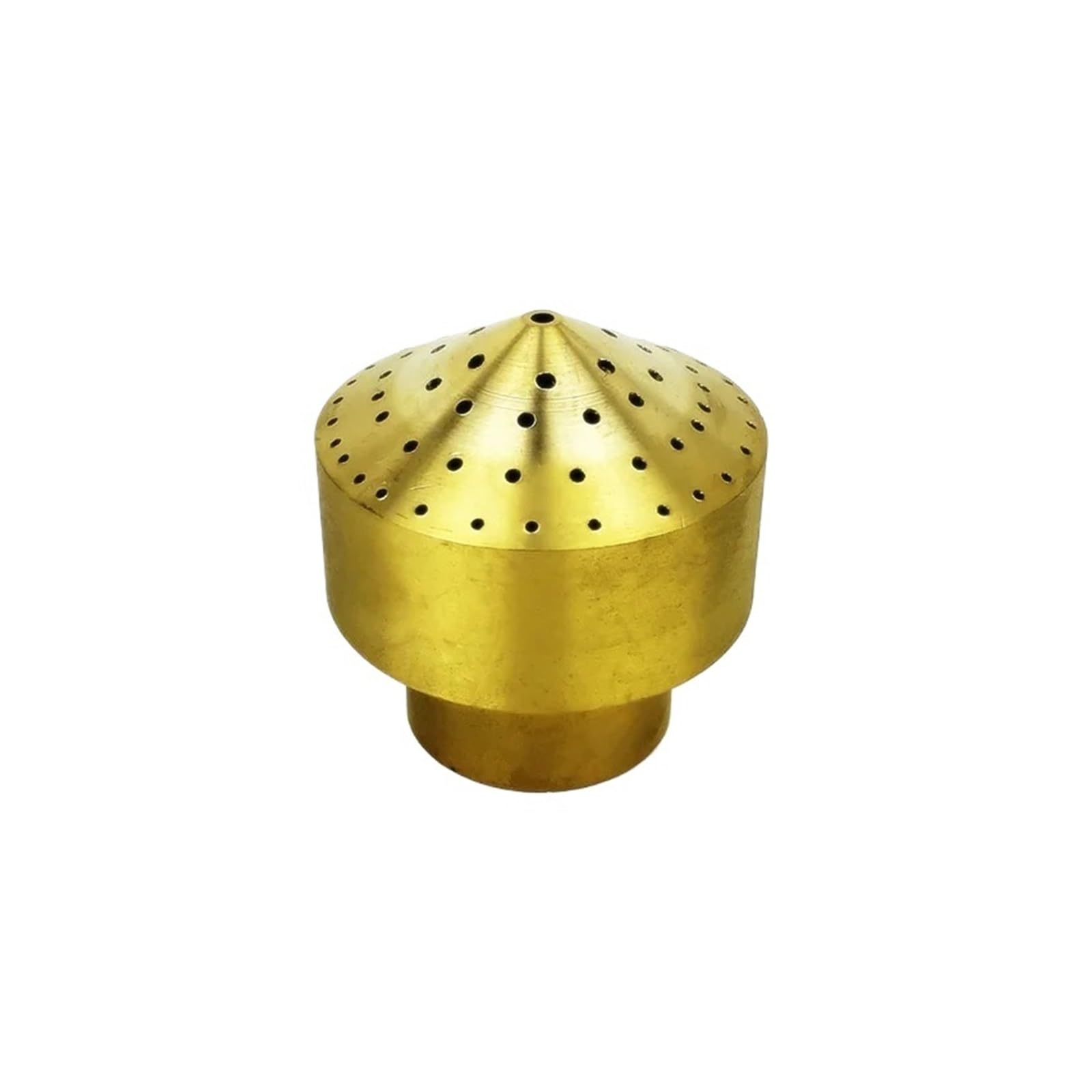 LINYpA66 Fountain Nozzle Head 1/2" 3/4" 1" Brass Stainless Steel Fireworks Fountain Nozzle Sprinkler Spray Head Pond Pool Fountain Pool Jet Nozzles(2 (Brass))
