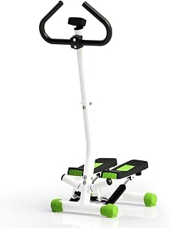 Mini Stepper Home Dispositivo de Adelgazamiento de máquina de Ejercicios multifunción Equipo de Ejercicio Interior (Color: Verde Tamaño: 40 5X35X110CM) Uptodate