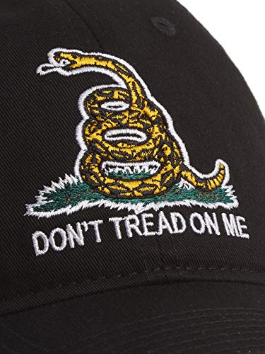 Image of Relaxed Graphic Cap,Gadsden Flag