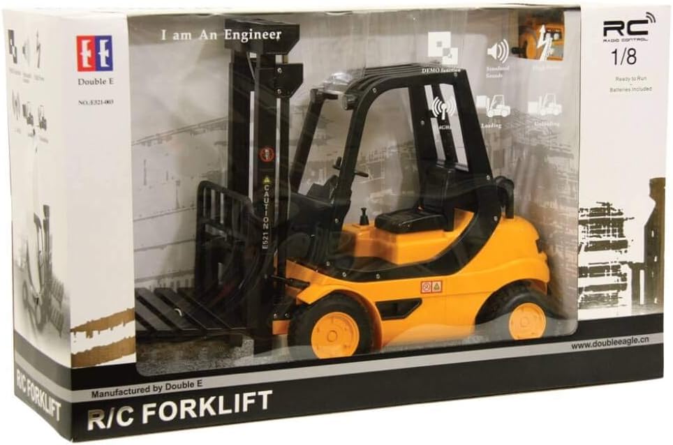 Double Eagle E521 RC Forklift in its retail packaging