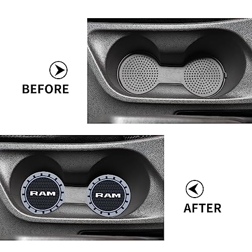 Portavasos universal para auto 2 piezas negro miniatura 2