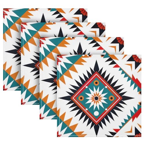 Servilletas de Tela Aztec 50.5 x 50.5 cm Paquete 6 miniatura 5