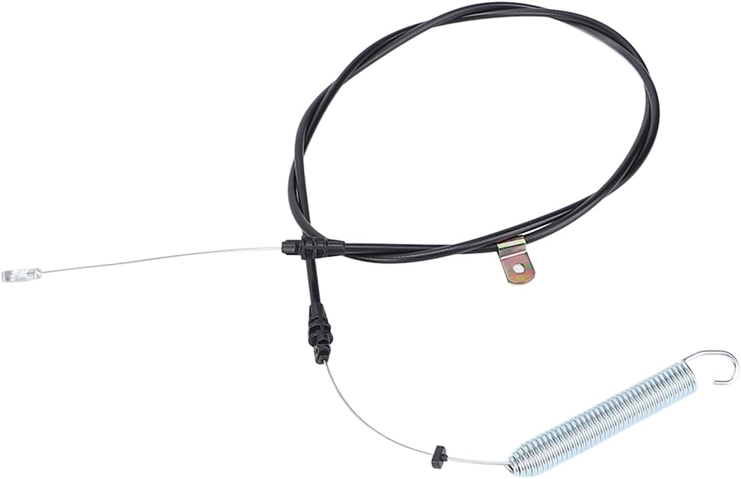 review Lawn Mower PTO Control Cable, GY21106 Black Stainless Steel Heat Resistant Antiwear PVC for Repair