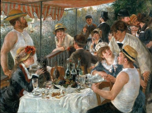 Tableau Le Déjeuner des Canotiers par Renoir 60x90cm