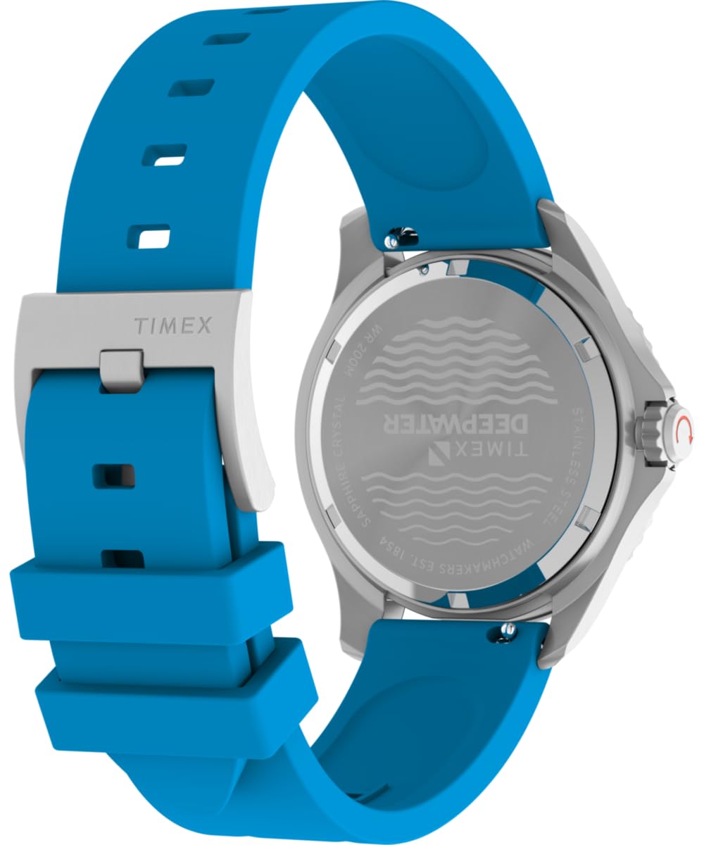 Timex Unisex Analog Quarz Armbanduhr Deep Water Meridian