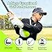 Compression Golf Swing Trainer Ball – Master Forearm Connection & Impact Position | Fix Chicken Wing Slicing & Scooping | Enhance Tempo, Lag & Pure Ball Striking | Soft Memory Foam Golf Training Tool
