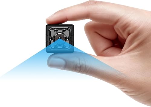 Camera Espion sans Fil 1080P-Mini Caméra Cachée Discrète LKFACA