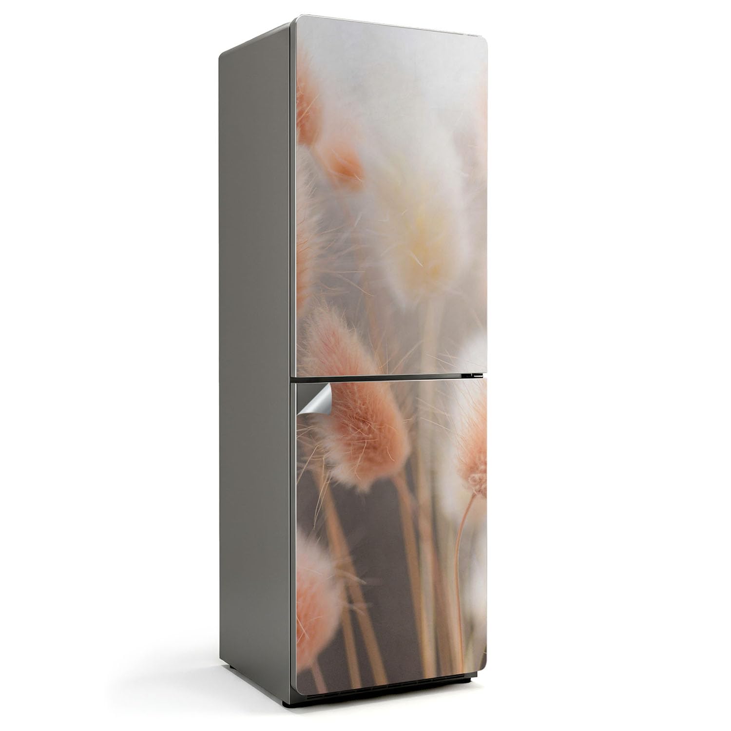 Sticker couvrant entièrement le frigo avec protection anti-rayure cuisine