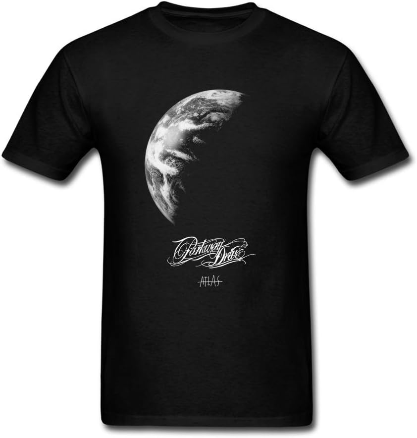 TIMILLER Men's Parkway Drive Atlas T-shirt Size XL Black