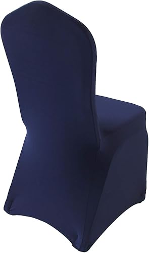 Miniatura 7 de Welmatch - Fundas de elastano para sillas (12 unidades), Gris plateado, Universal