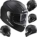 LS2 Motorradhelm STREAM EVO Mat, Schwarz , Größe L