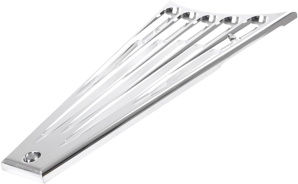 Cndask027 Motorcycle Front Frame Grille Guard Cover for Harley Touring FLRTX FLTRXS FLTRU FLTRUSE, FLHR, FLHX FLHXSE FLHXS, FLHTCU FLHTKSE FLHTK FLHTKL 2014-2017, Chrome