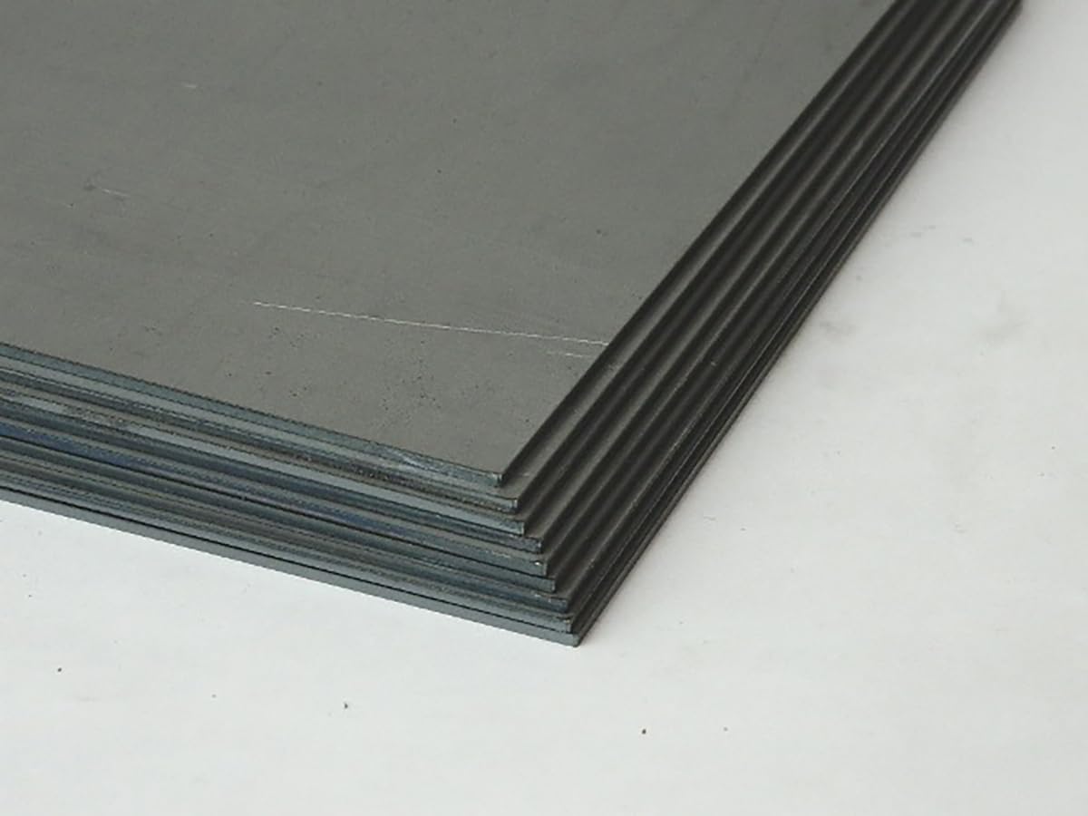 Lamiera Decapata in Ferro Grezzo 3 mm 60x60 cm Made in Italy