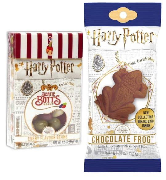 Harry Potter Jelly Belly Bertie Botts Bohnen 35g und Schokoladenfrosch mit...