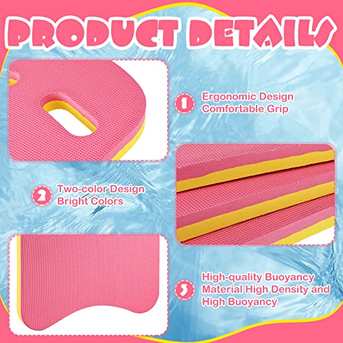 image for Jexine 3 Pcs Swimming Kickboard for Adults and Children U Shape Swimmi