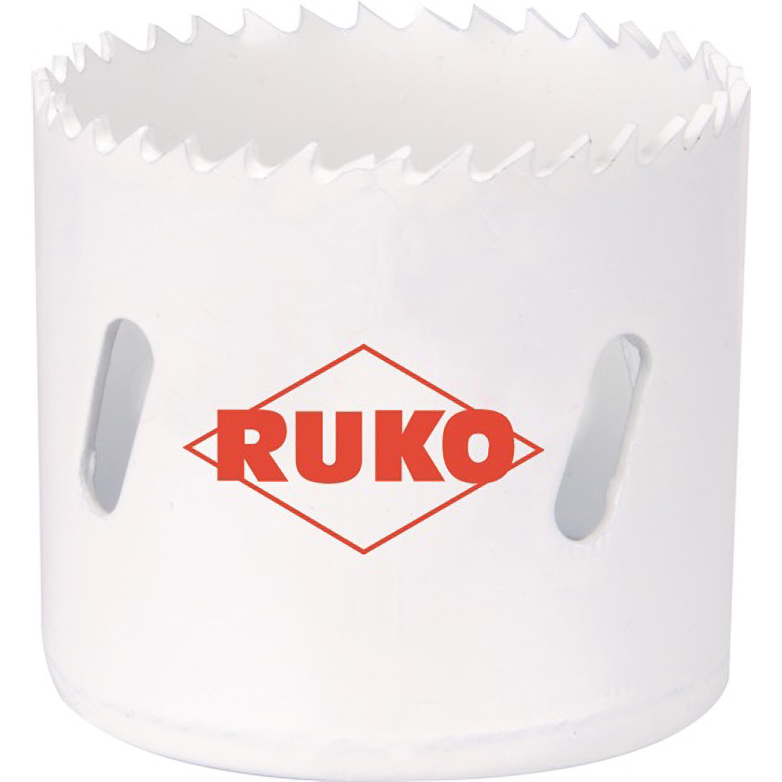 RUKO 126038 - Corona perforadora - HSS Co 8 - bimetal - dentado fino (diameter 38 mm), Black