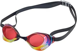 [アリーナ] WA承認/選手着用モデル スイミングゴーグル レース用 【アクアフォーススイフトA】【アクアフォーススイフト】 フリーサイズ スワイプ機能 AGL-O140M AGL-O400M