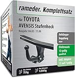 anhängerkupplung toyota avensis t27 Passend für Ihren TOYOTA AVENSIS Stufenheck, Baujahr 04.03 - 11.08, erhalten Sie diese starre Anhängerkupplung mit 13poliger Elektrik, einer Anhängelast von 1550 kg und einer Stützlast von 75 kg.