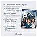 West Virginia Residential Lease Agreement + Landlord Rental Forms Kit | Includes Application, Checklists, Disclosures & Notices | Professionally Formatted, State-Specific