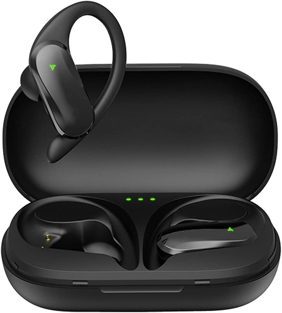 Cuffie senza fili Bluetooth 5.0 True Wireless Sport Elettronici in-ear Auricolari impermeabili Controllo Touch Bass Bass Eadsselets con pickup per l'allenamento della palestra