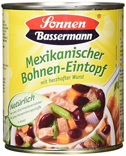 Sonnen Bassermann Mexikanischer Bohnentopf, 6er Pack (6 x 800 g)