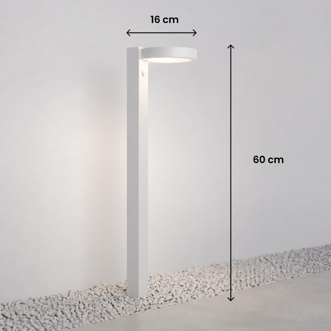 Star Trading Solar Wegeleuchte mit Bewegungsmelder – 500 Lumen & 70 lm Dauerlicht, LED warmweiß 3000K, Dämmerungssensor, 60 cm – Gartenleuchte für Wege & Einfahrten