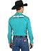 Wrangler Men's Logo Ram Green Long Sleeve Shirt